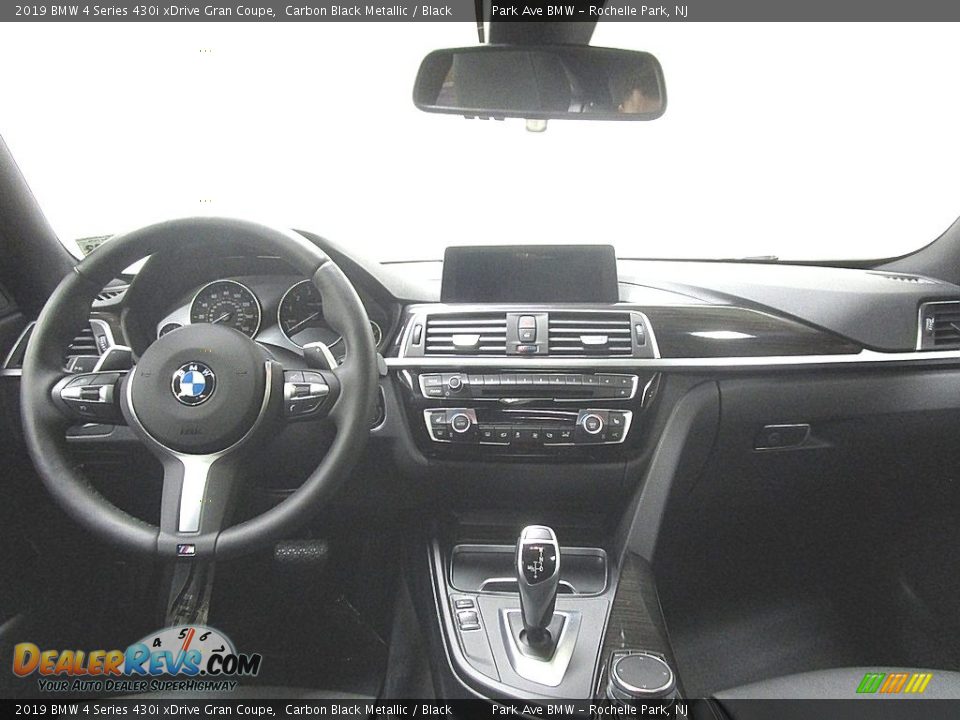 2019 BMW 4 Series 430i xDrive Gran Coupe Carbon Black Metallic / Black Photo #22
