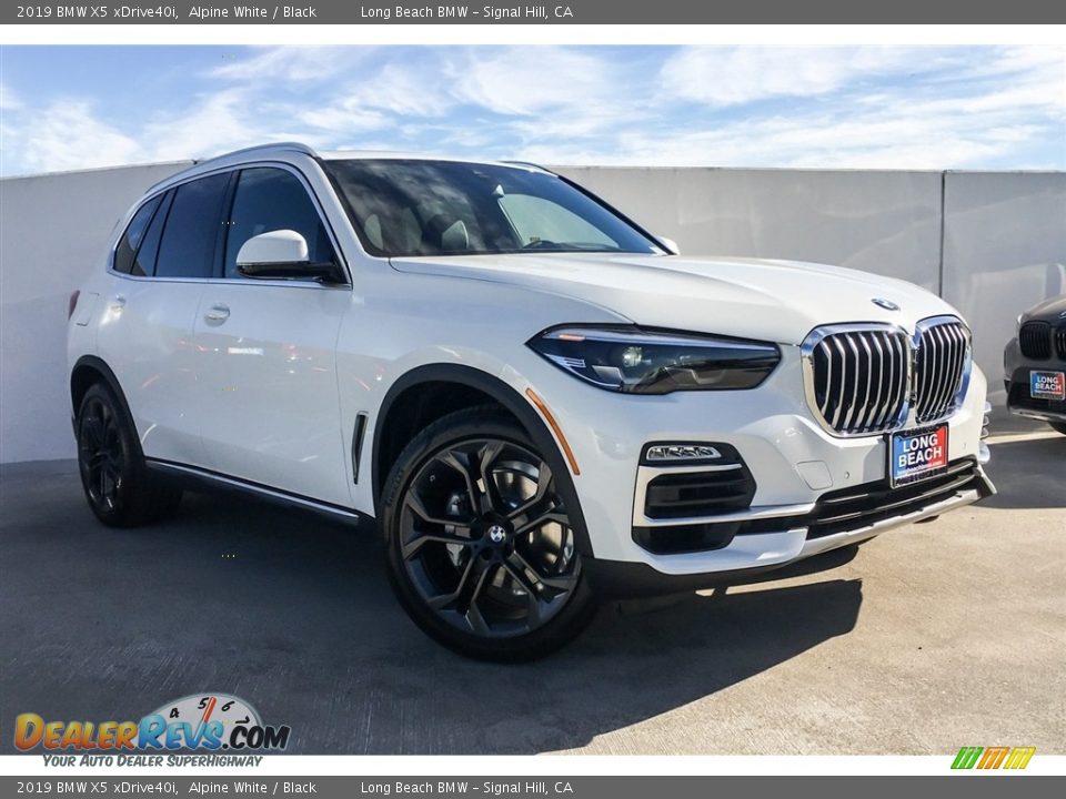 2019 BMW X5 xDrive40i Alpine White / Black Photo #12