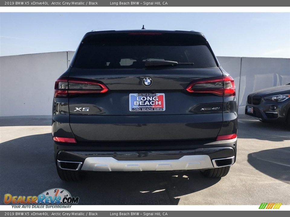 2019 BMW X5 xDrive40i Arctic Grey Metallic / Black Photo #3