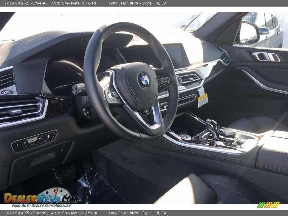 2019 BMW X5 xDrive40i Arctic Grey Metallic / Black Photo #4