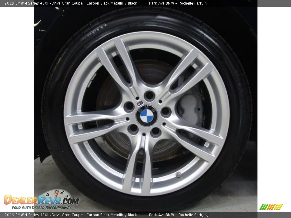 2019 BMW 4 Series 430i xDrive Gran Coupe Carbon Black Metallic / Black Photo #28