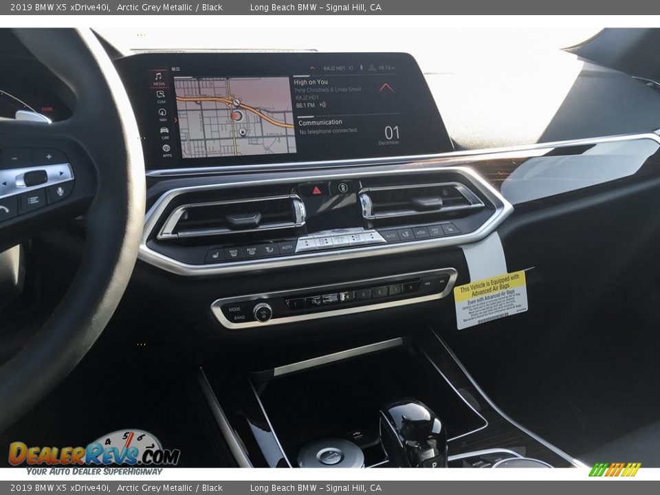 2019 BMW X5 xDrive40i Arctic Grey Metallic / Black Photo #6