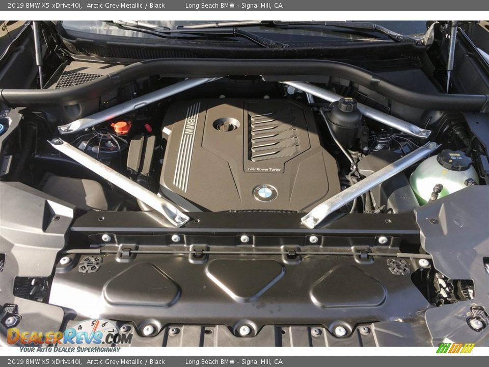 2019 BMW X5 xDrive40i Arctic Grey Metallic / Black Photo #8