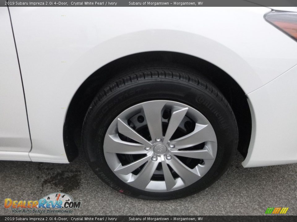 2019 Subaru Impreza 2.0i 4-Door Crystal White Pearl / Ivory Photo #2