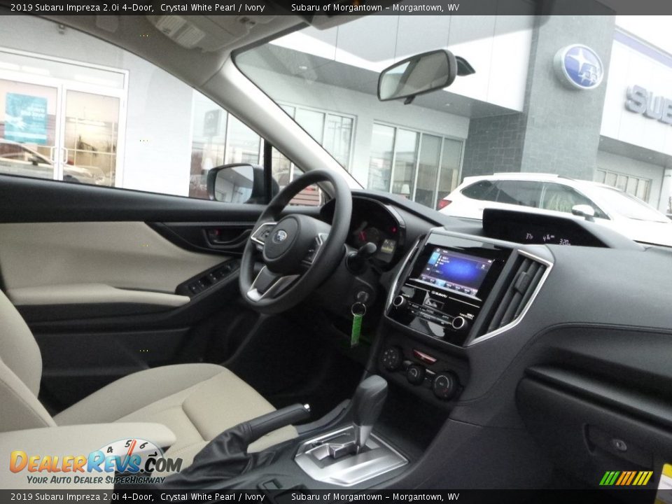 2019 Subaru Impreza 2.0i 4-Door Crystal White Pearl / Ivory Photo #11