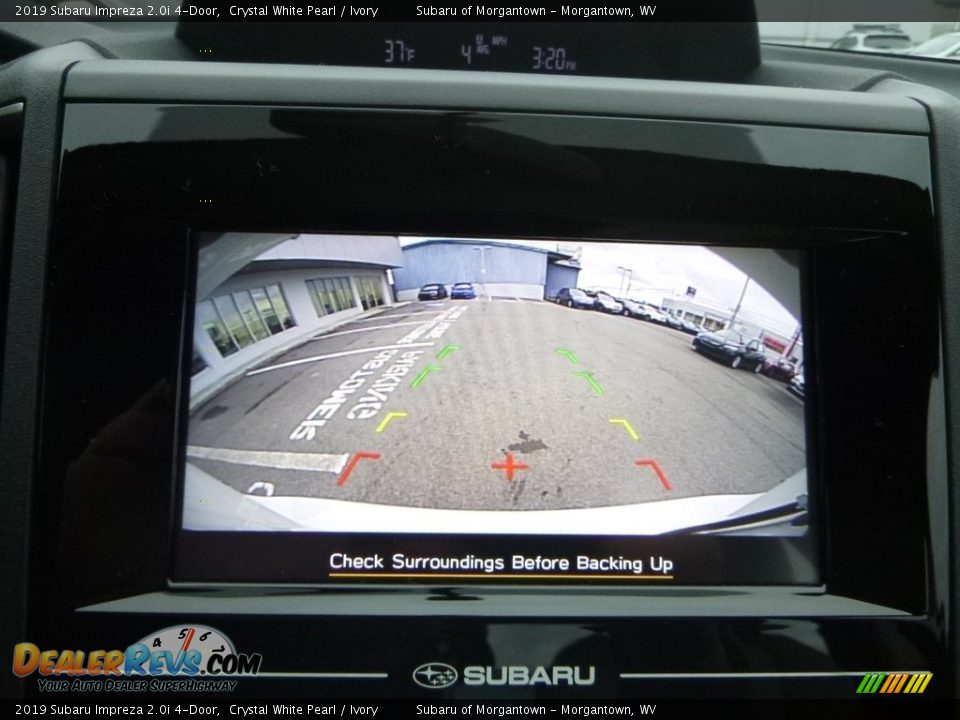 2019 Subaru Impreza 2.0i 4-Door Crystal White Pearl / Ivory Photo #17