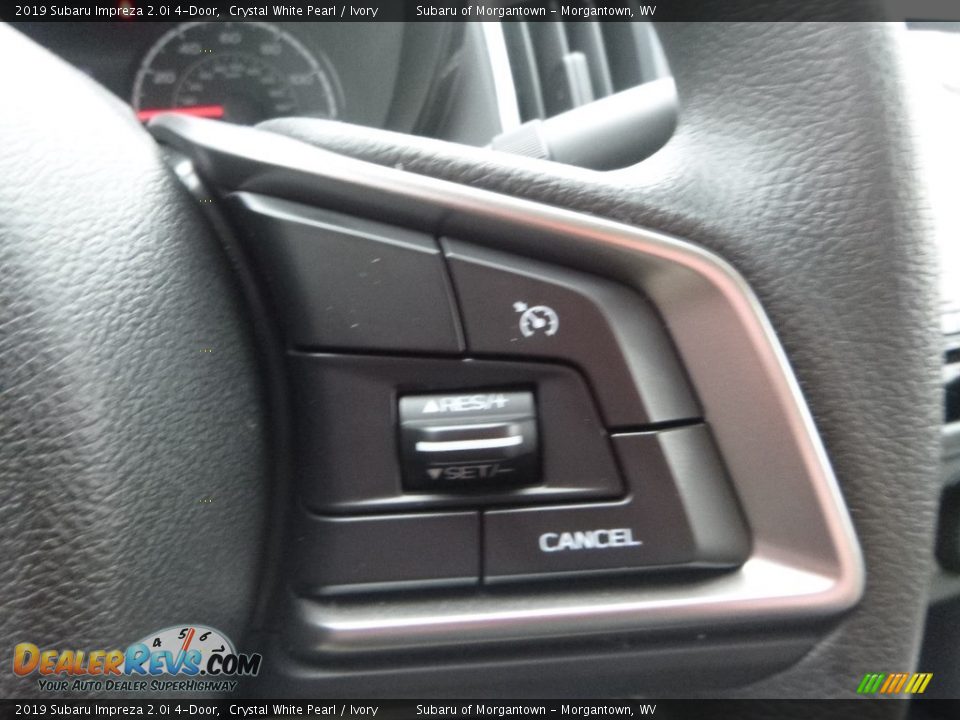 2019 Subaru Impreza 2.0i 4-Door Crystal White Pearl / Ivory Photo #18