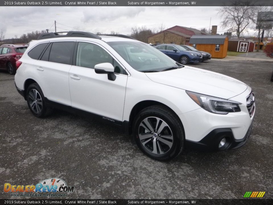 2019 Subaru Outback 2.5i Limited Crystal White Pearl / Slate Black Photo #1
