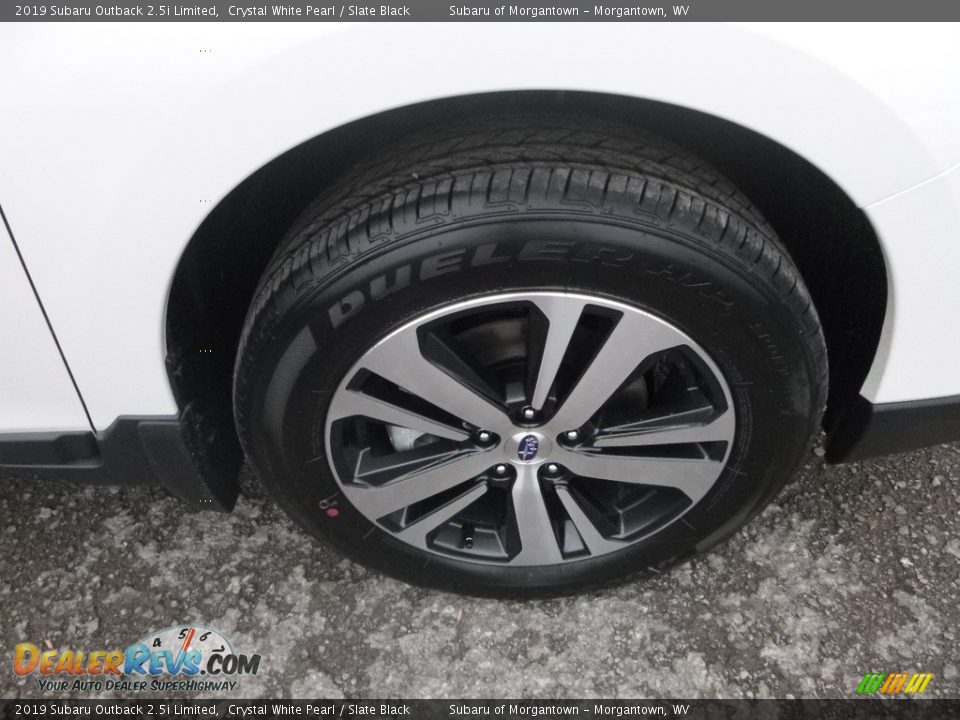 2019 Subaru Outback 2.5i Limited Crystal White Pearl / Slate Black Photo #2