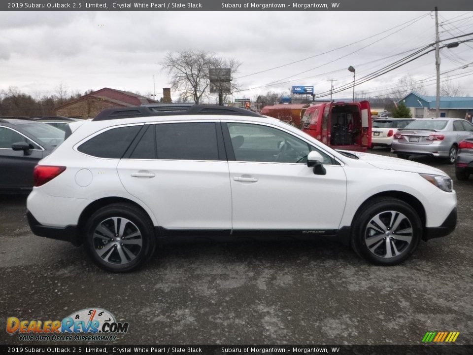 2019 Subaru Outback 2.5i Limited Crystal White Pearl / Slate Black Photo #3