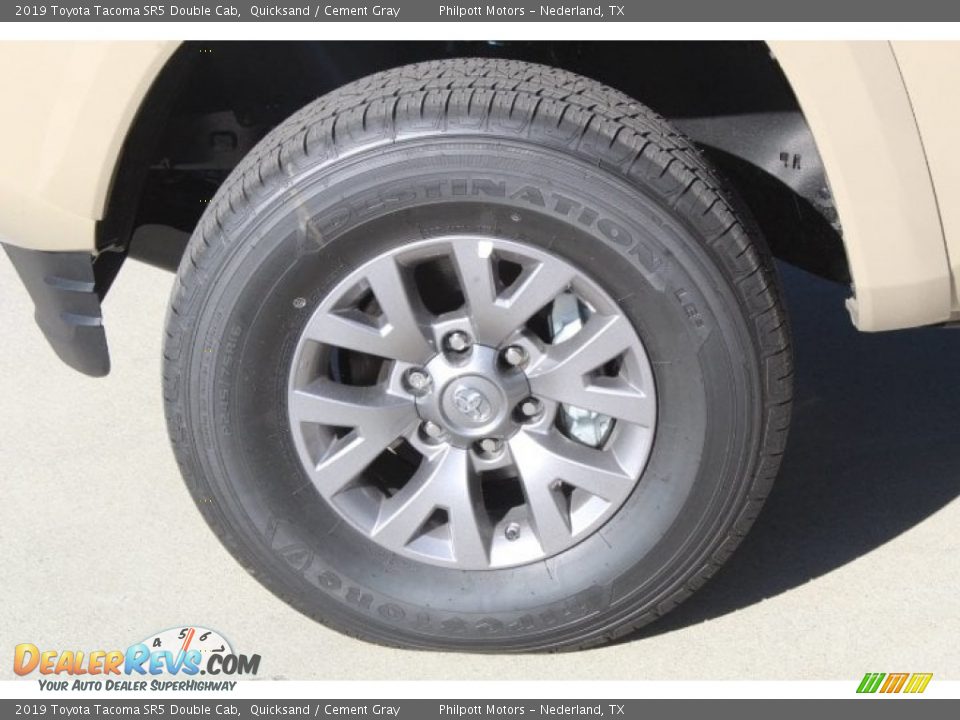 2019 Toyota Tacoma SR5 Double Cab Quicksand / Cement Gray Photo #5