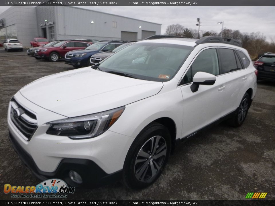 2019 Subaru Outback 2.5i Limited Crystal White Pearl / Slate Black Photo #8