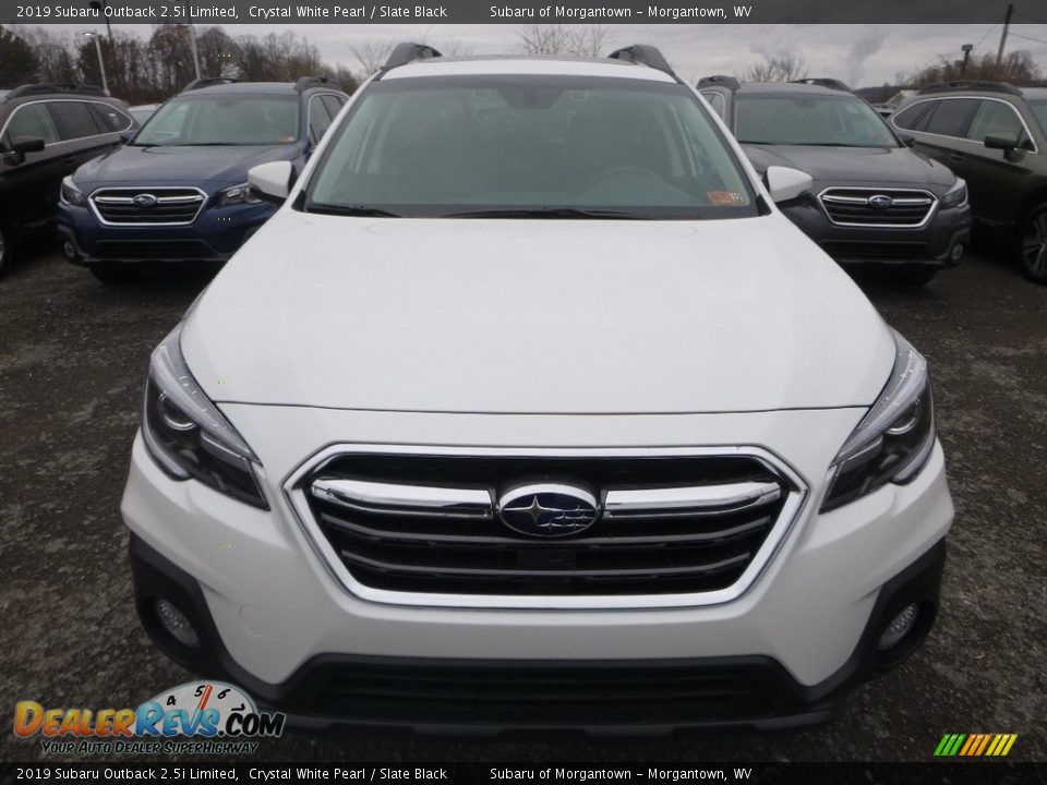 2019 Subaru Outback 2.5i Limited Crystal White Pearl / Slate Black Photo #9