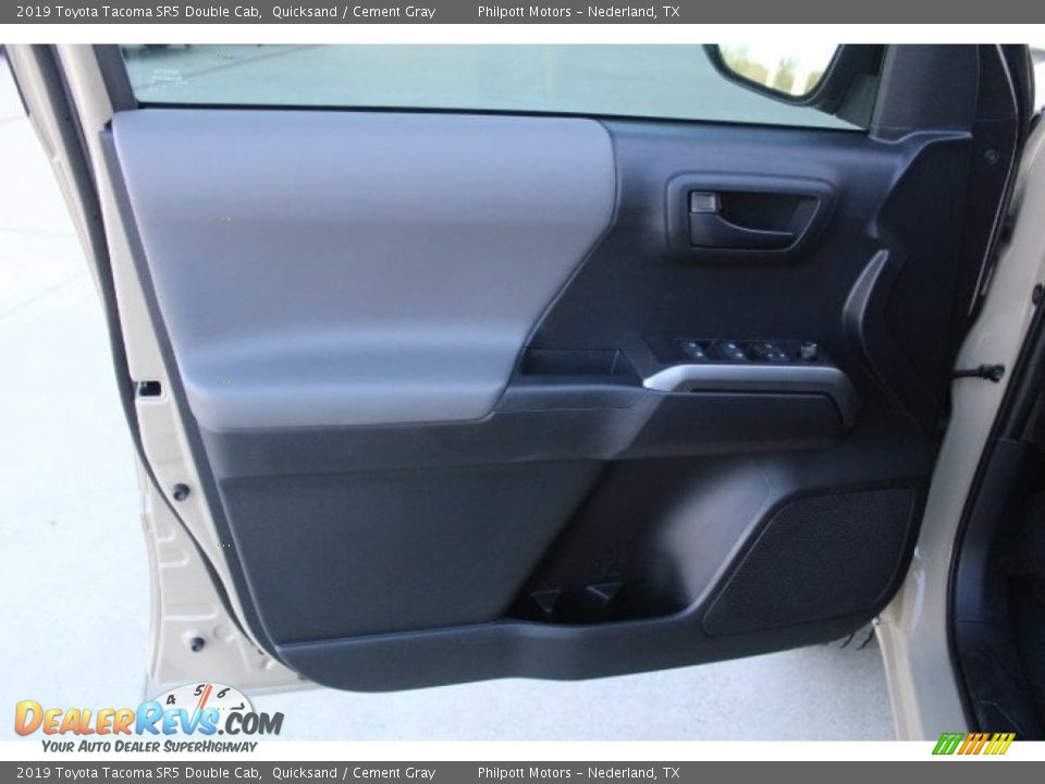 2019 Toyota Tacoma SR5 Double Cab Quicksand / Cement Gray Photo #9