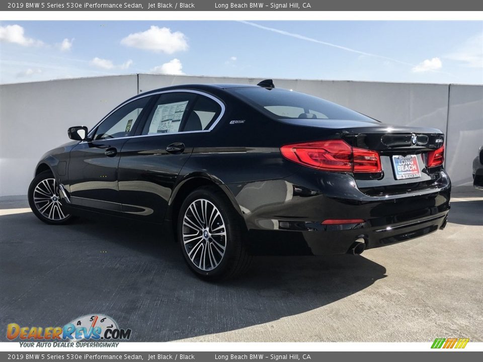 2019 BMW 5 Series 530e iPerformance Sedan Jet Black / Black Photo #2