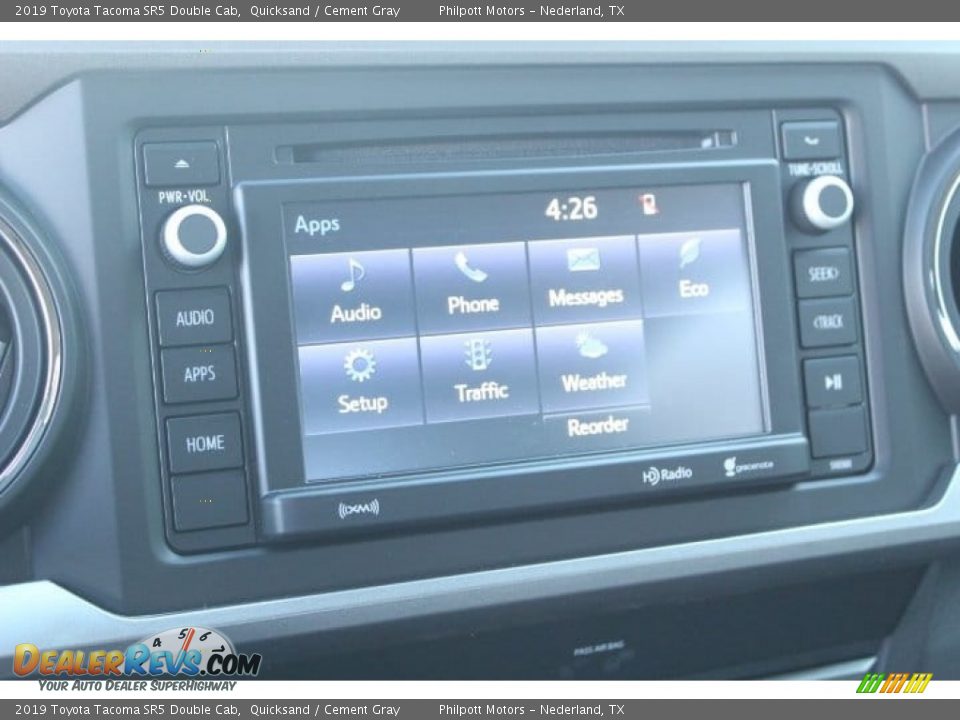 2019 Toyota Tacoma SR5 Double Cab Quicksand / Cement Gray Photo #11