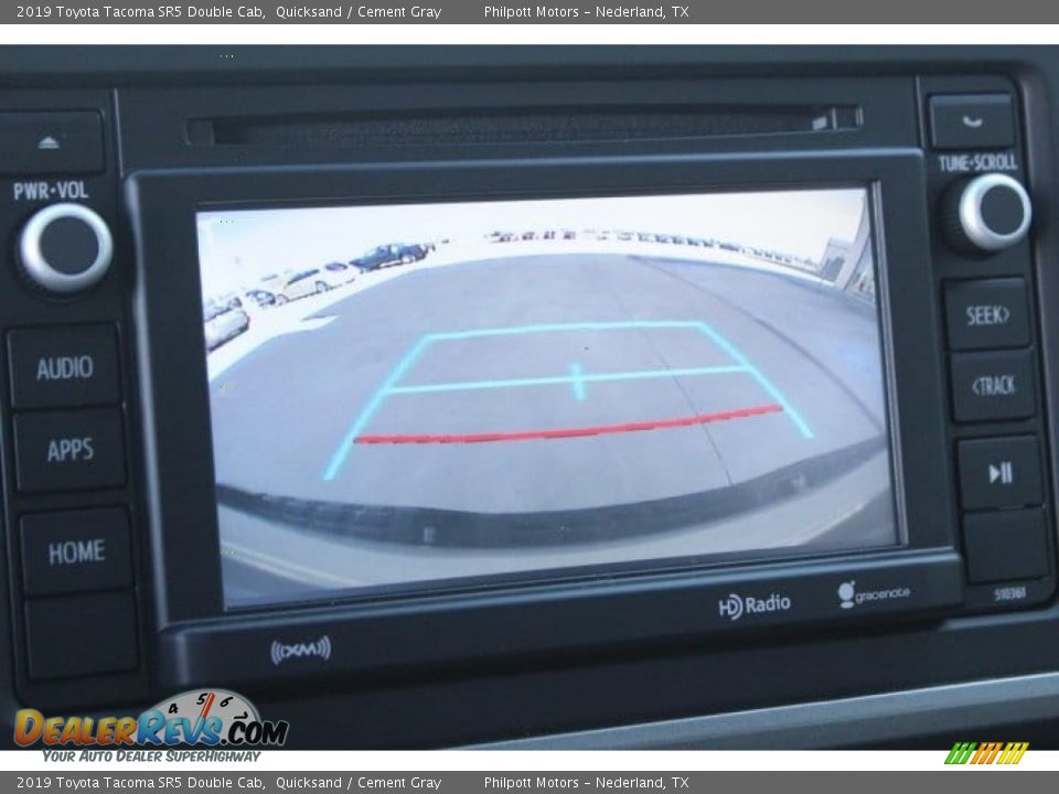 2019 Toyota Tacoma SR5 Double Cab Quicksand / Cement Gray Photo #12