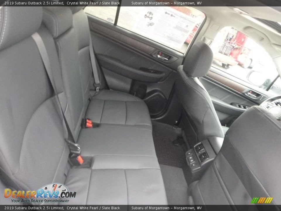 2019 Subaru Outback 2.5i Limited Crystal White Pearl / Slate Black Photo #12