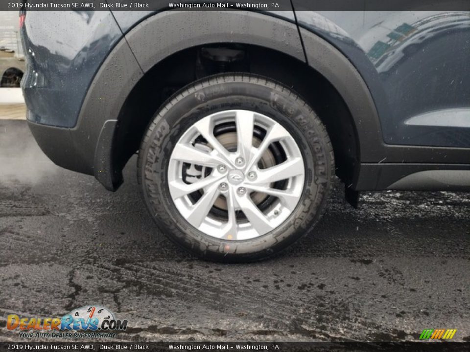 2019 Hyundai Tucson SE AWD Dusk Blue / Black Photo #9