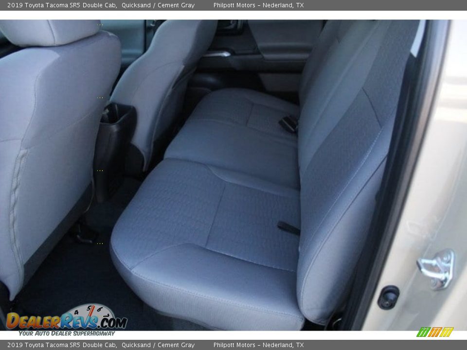 2019 Toyota Tacoma SR5 Double Cab Quicksand / Cement Gray Photo #18