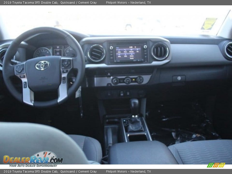 2019 Toyota Tacoma SR5 Double Cab Quicksand / Cement Gray Photo #19