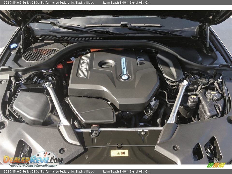 2019 BMW 5 Series 530e iPerformance Sedan Jet Black / Black Photo #8