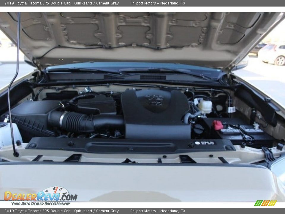 2019 Toyota Tacoma SR5 Double Cab Quicksand / Cement Gray Photo #22