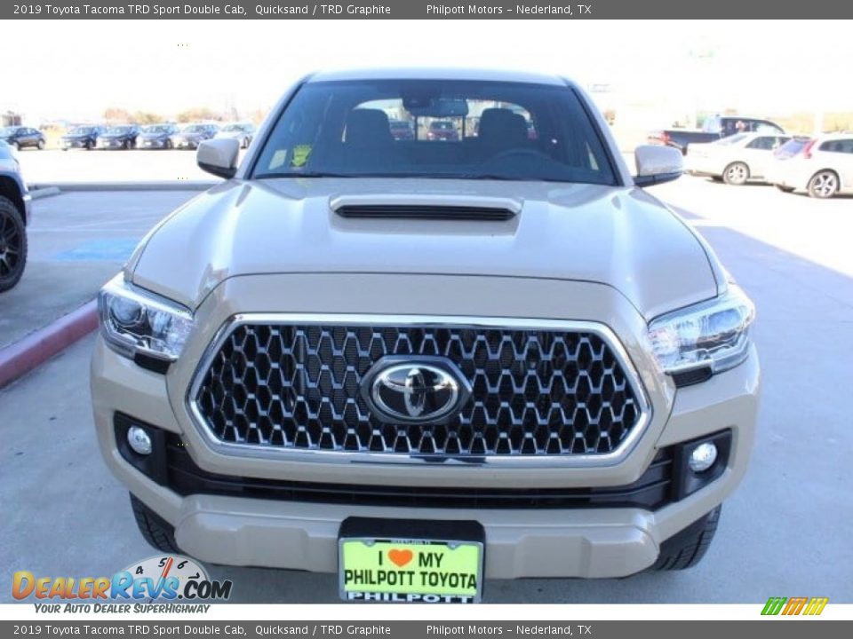 2019 Toyota Tacoma TRD Sport Double Cab Quicksand / TRD Graphite Photo #3