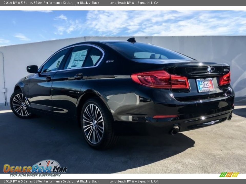 2019 BMW 5 Series 530e iPerformance Sedan Jet Black / Black Photo #2
