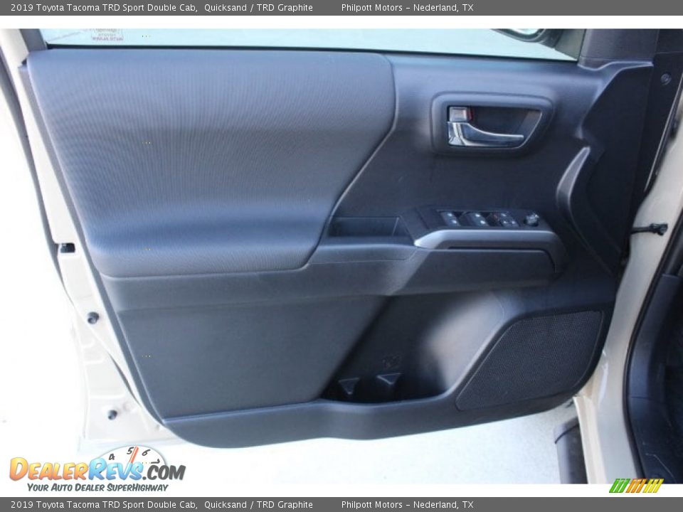 2019 Toyota Tacoma TRD Sport Double Cab Quicksand / TRD Graphite Photo #9