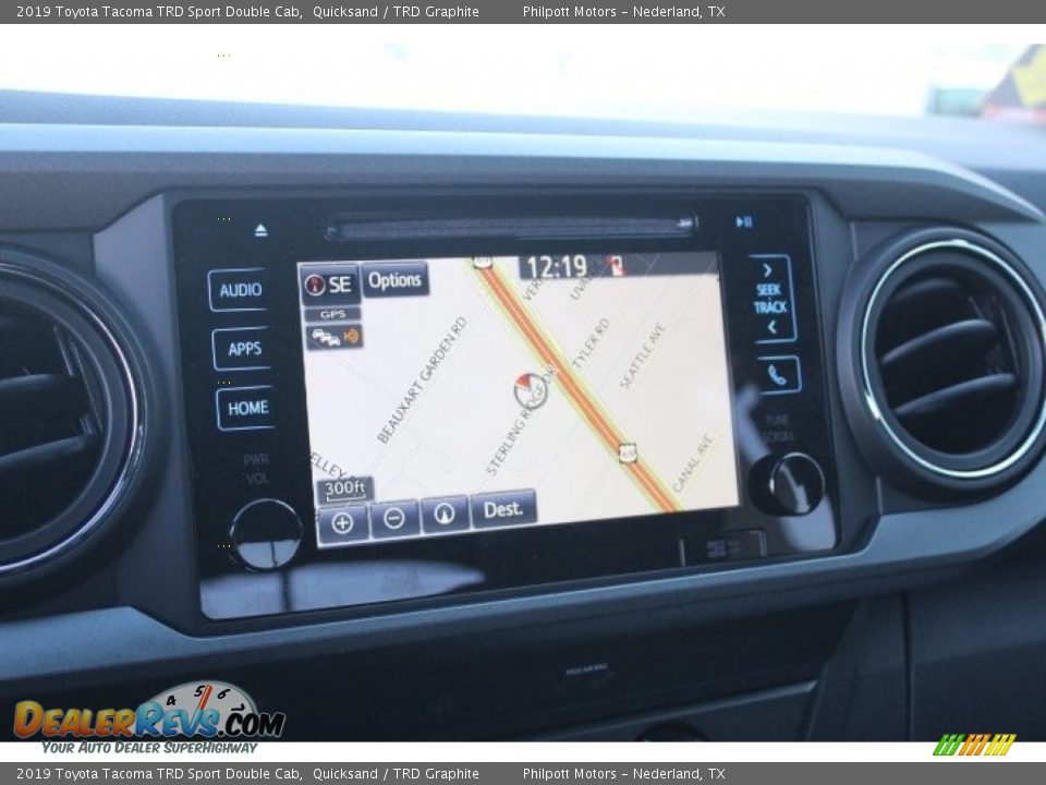 Navigation of 2019 Toyota Tacoma TRD Sport Double Cab Photo #11