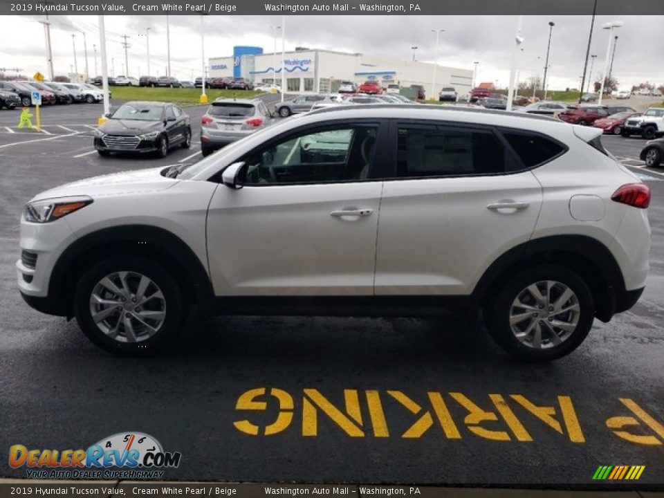 2019 Hyundai Tucson Value Cream White Pearl / Beige Photo #4