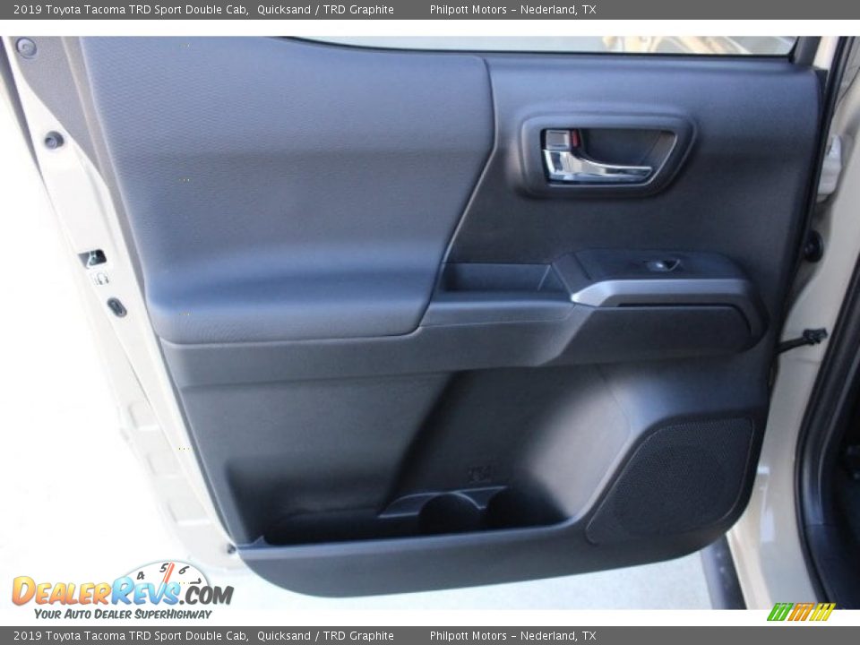 Door Panel of 2019 Toyota Tacoma TRD Sport Double Cab Photo #18