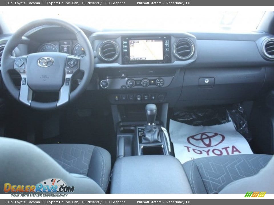 2019 Toyota Tacoma TRD Sport Double Cab Quicksand / TRD Graphite Photo #20