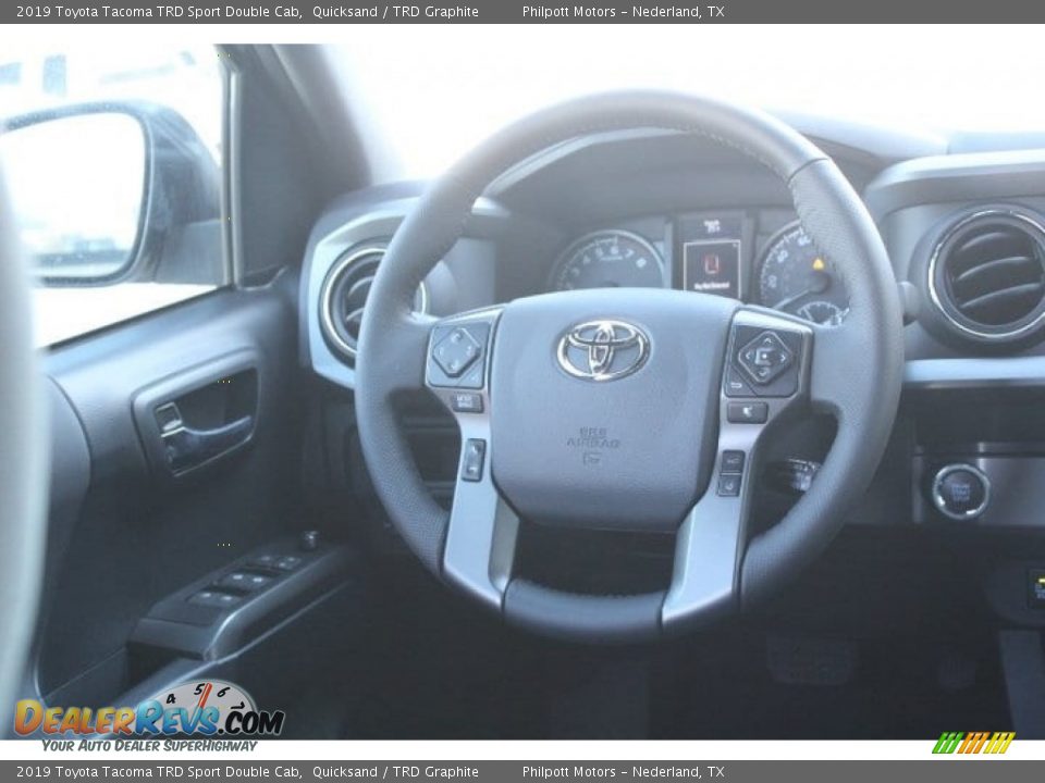 2019 Toyota Tacoma TRD Sport Double Cab Quicksand / TRD Graphite Photo #21