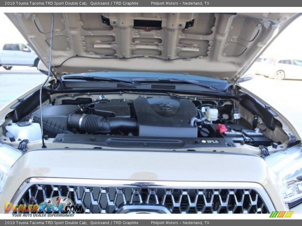 2019 Toyota Tacoma TRD Sport Double Cab Quicksand / TRD Graphite Photo #23