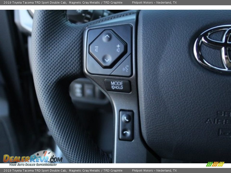 2019 Toyota Tacoma TRD Sport Double Cab Steering Wheel Photo #15