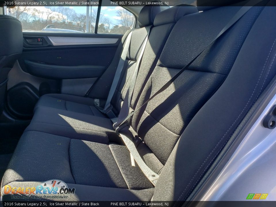2016 Subaru Legacy 2.5i Ice Silver Metallic / Slate Black Photo #3