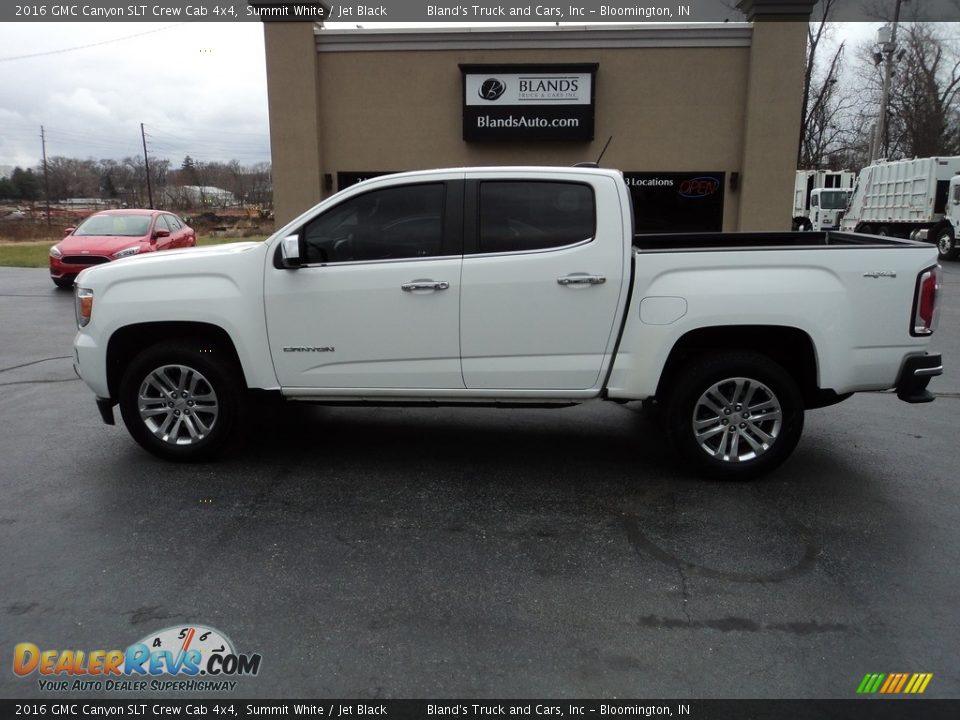 2016 GMC Canyon SLT Crew Cab 4x4 Summit White / Jet Black Photo #1