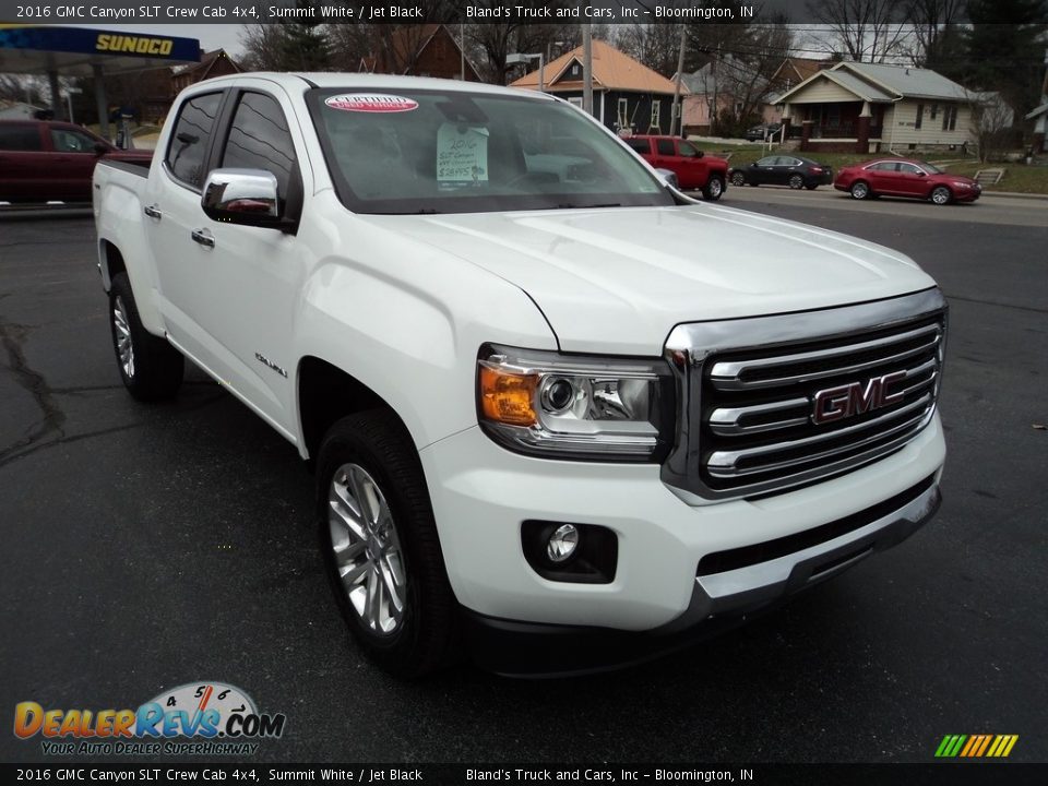 2016 GMC Canyon SLT Crew Cab 4x4 Summit White / Jet Black Photo #5