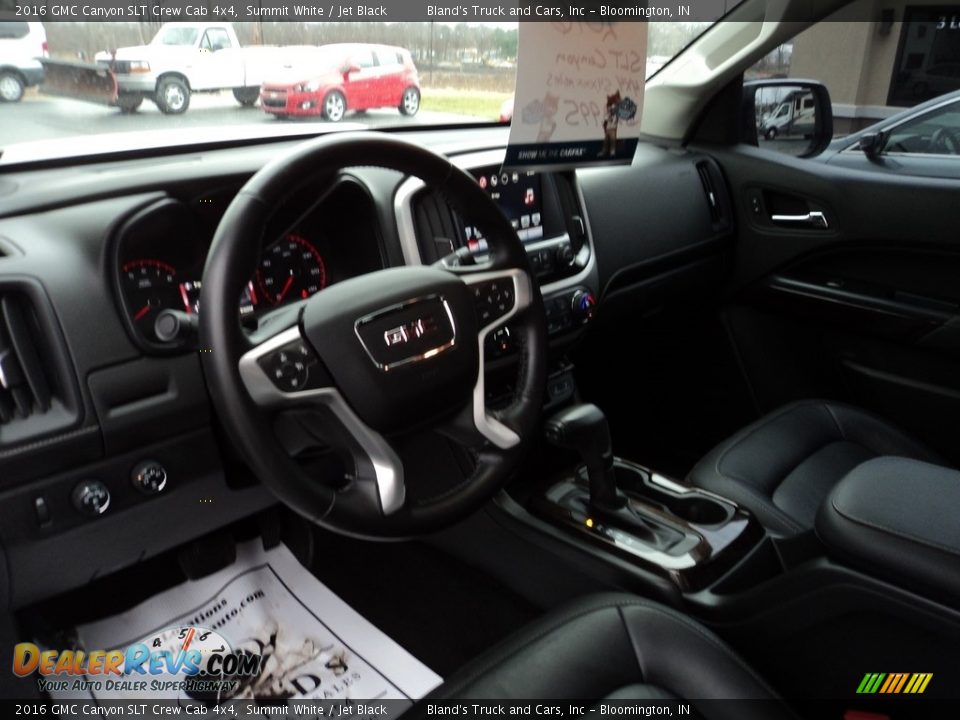 2016 GMC Canyon SLT Crew Cab 4x4 Summit White / Jet Black Photo #6
