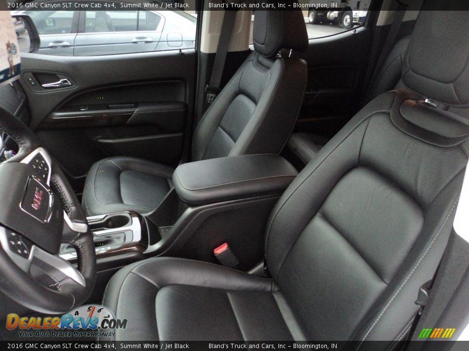 2016 GMC Canyon SLT Crew Cab 4x4 Summit White / Jet Black Photo #7