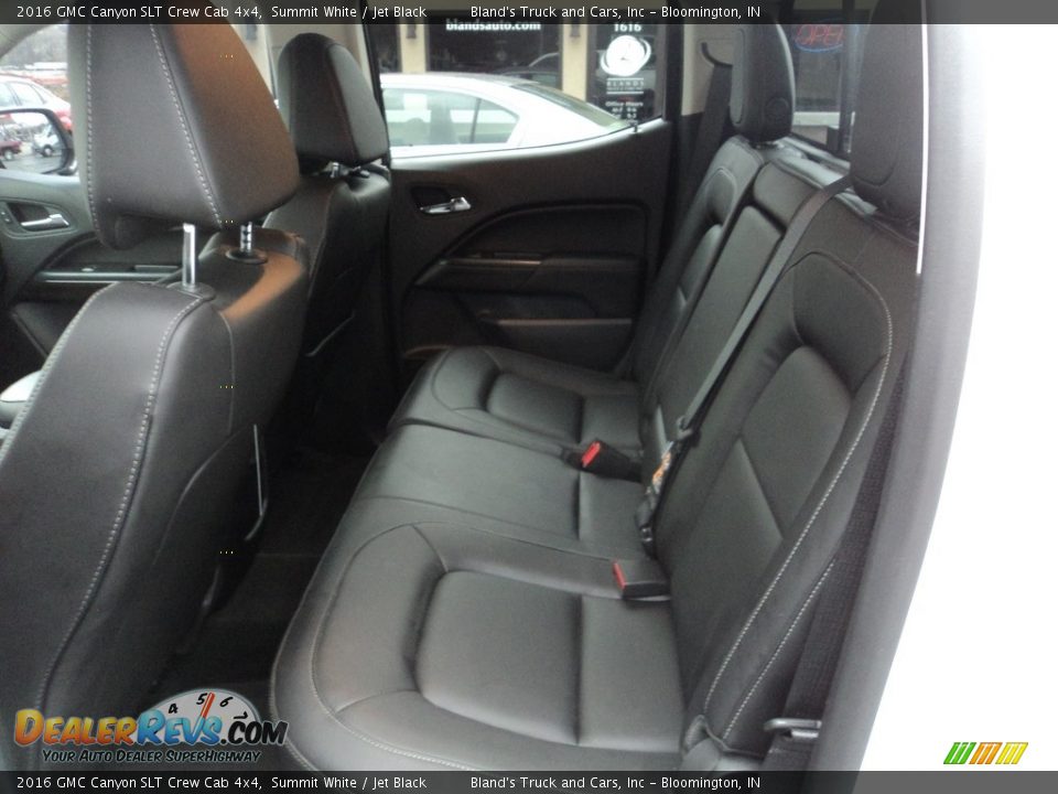 2016 GMC Canyon SLT Crew Cab 4x4 Summit White / Jet Black Photo #8