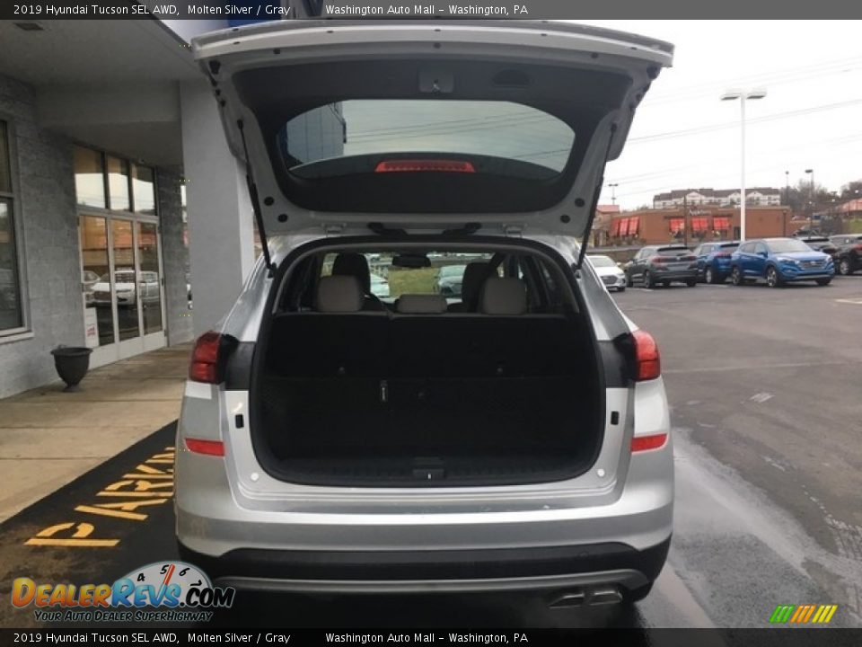 2019 Hyundai Tucson SEL AWD Molten Silver / Gray Photo #11