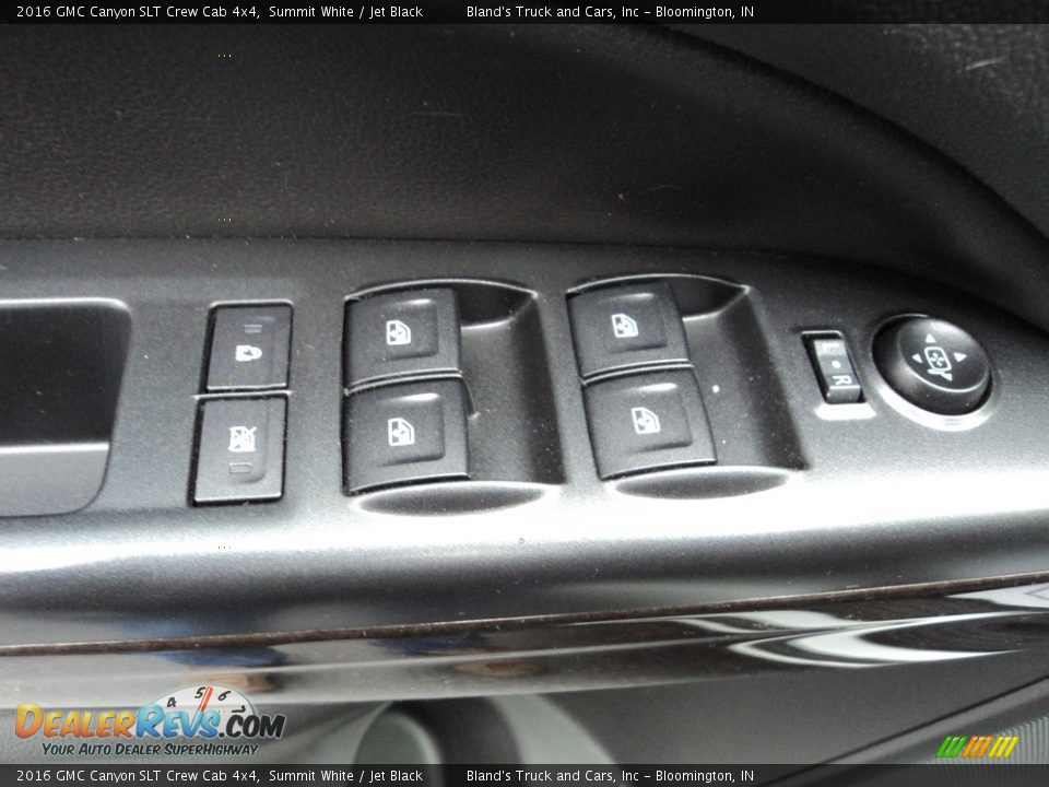 2016 GMC Canyon SLT Crew Cab 4x4 Summit White / Jet Black Photo #9