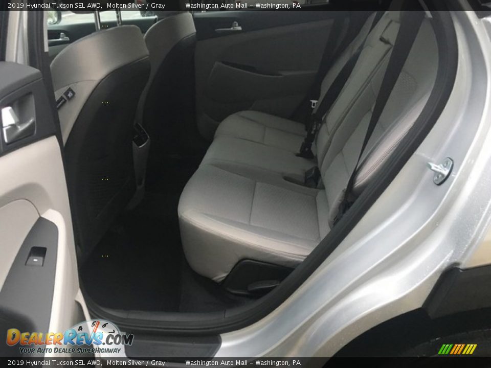 2019 Hyundai Tucson SEL AWD Molten Silver / Gray Photo #13