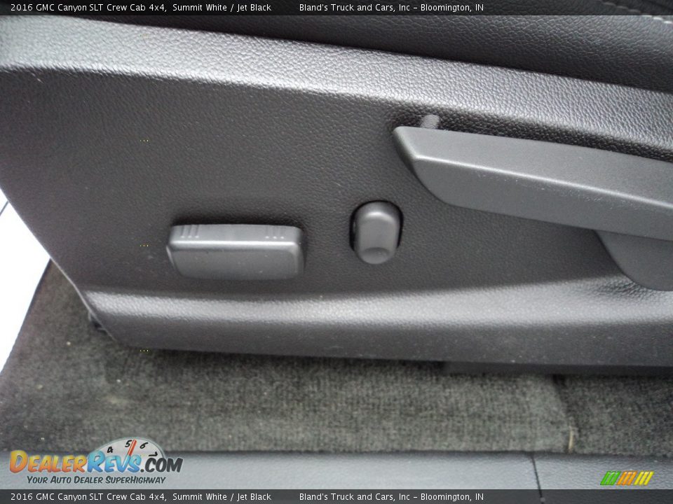 2016 GMC Canyon SLT Crew Cab 4x4 Summit White / Jet Black Photo #10