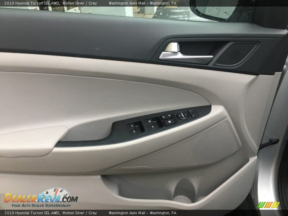2019 Hyundai Tucson SEL AWD Molten Silver / Gray Photo #17