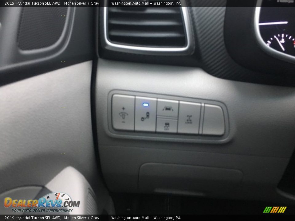 2019 Hyundai Tucson SEL AWD Molten Silver / Gray Photo #18