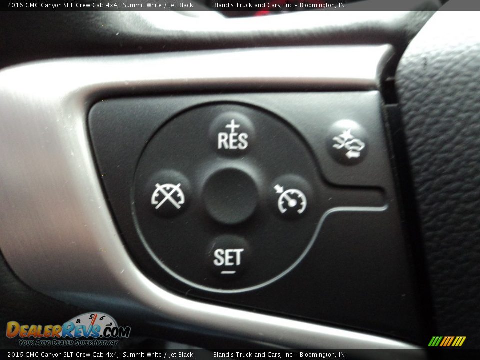 2016 GMC Canyon SLT Crew Cab 4x4 Summit White / Jet Black Photo #16